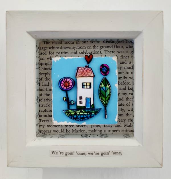 - a , Mixed Media Sculpture by Catherine Hoskin, measuring 12 x 12 cm (H x W) £48